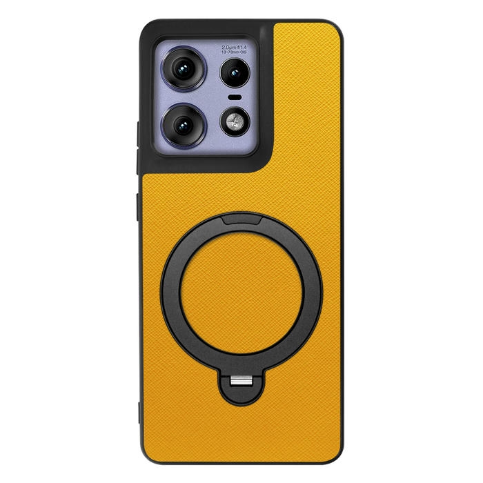 [ LOOF CASUAL MAG-RING Series ] motorola edge 50 pro / 50s pro  スマホケース 背面 ケース カバー ハードケース マグネット内蔵の薄型多機能リング付 スタンド [ motorola edge 50 pro / 50s pro ]