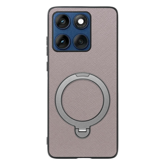 [ LOOF CASUAL MAG-RING Series ] motorola edge 60 モトローラ XT2507-3 XT2507-6 スマホケース 背面 ケース カバー ハードケース マグネット内蔵の薄型多機能リング付 スタンド [ motorola edge 60 ]
