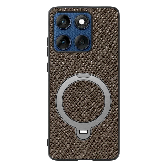 [ LOOF CASUAL MAG-RING Series ] motorola edge 60 pro / 60s pro  スマホケース 背面 ケース カバー ハードケース マグネット内蔵の薄型多機能リング付 スタンド [ motorola edge 60 pro / 60s pro ]