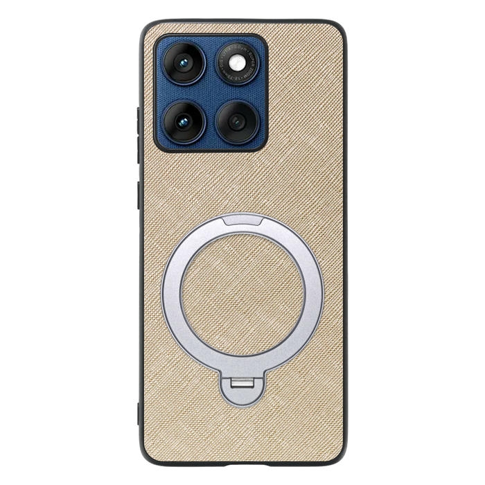 [ LOOF CASUAL MAG-RING Series ] motorola edge 60 pro / 60s pro  スマホケース 背面 ケース カバー ハードケース マグネット内蔵の薄型多機能リング付 スタンド [ motorola edge 60 pro / 60s pro ]