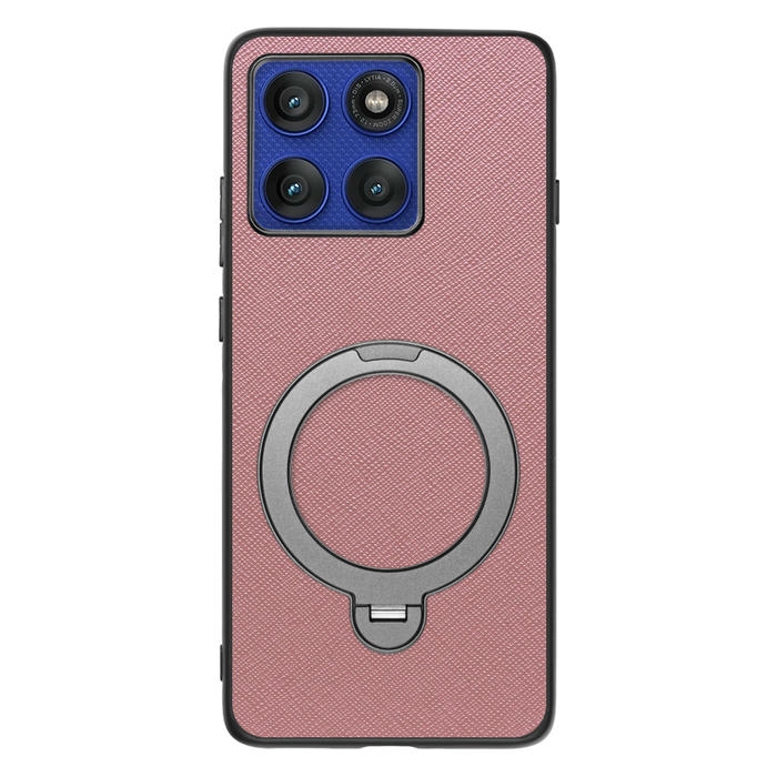[ LOOF CASUAL MAG-RING Series ] motorola edge 60 pro / 60s pro  スマホケース 背面 ケース カバー ハードケース マグネット内蔵の薄型多機能リング付 スタンド [ motorola edge 60 pro / 60s pro ]