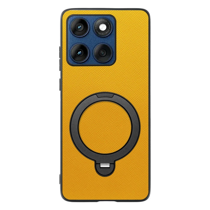 [ LOOF CASUAL MAG-RING Series ] motorola edge 60 pro / 60s pro  スマホケース 背面 ケース カバー ハードケース マグネット内蔵の薄型多機能リング付 スタンド [ motorola edge 60 pro / 60s pro ]