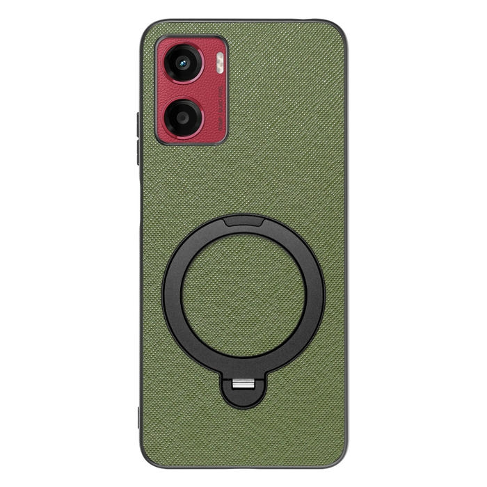 [ LOOF CASUAL MAG-RING Series ] moto g05 motorola スマホケース 背面 ケース カバー ハードケース マグネット内蔵の薄型多機能リング付 スタンド [ moto g05 ]