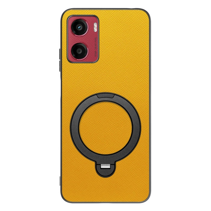 [ LOOF CASUAL MAG-RING Series ] moto g05 motorola スマホケース 背面 ケース カバー ハードケース マグネット内蔵の薄型多機能リング付 スタンド [ moto g05 ]