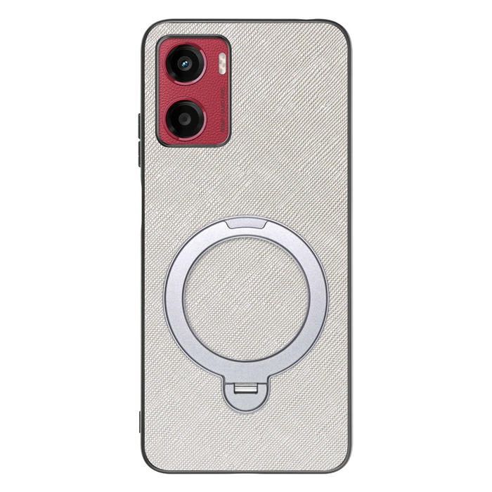 [ LOOF CASUAL MAG-RING Series ] moto g05 motorola スマホケース 背面 ケース カバー ハードケース マグネット内蔵の薄型多機能リング付 スタンド [ moto g05 ]