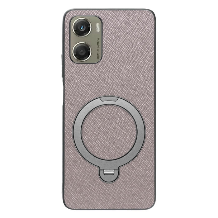 [ LOOF CASUAL MAG-RING Series ] moto g06 モトローラ XT2535-6 スマホケース 背面 ケース カバー ハードケース マグネット内蔵の薄型多機能リング付 スタンド [ moto g06 ]