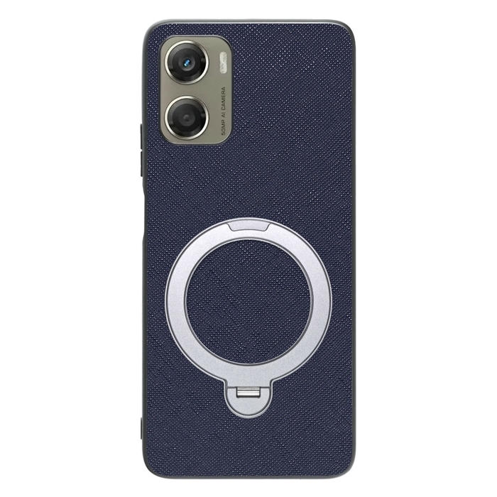 [ LOOF CASUAL MAG-RING Series ] moto g06 モトローラ XT2535-6 スマホケース 背面 ケース カバー ハードケース マグネット内蔵の薄型多機能リング付 スタンド [ moto g06 ]