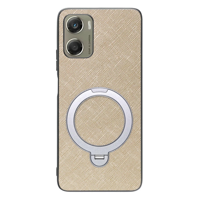 [ LOOF CASUAL MAG-RING Series ] moto g06 モトローラ XT2535-6 スマホケース 背面 ケース カバー ハードケース マグネット内蔵の薄型多機能リング付 スタンド [ moto g06 ]