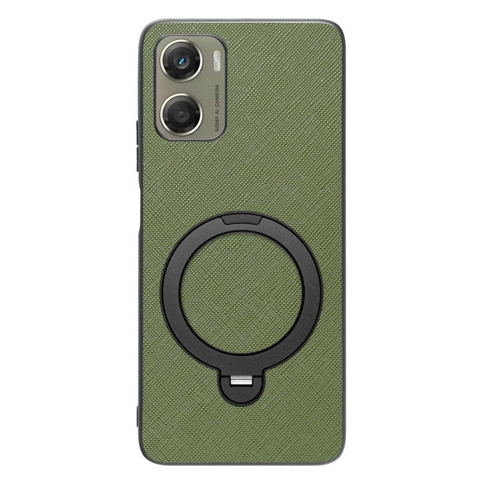 [ LOOF CASUAL MAG-RING Series ] moto g06 モトローラ XT2535-6 スマホケース 背面 ケース カバー ハードケース マグネット内蔵の薄型多機能リング付 スタンド [ moto g06 ]