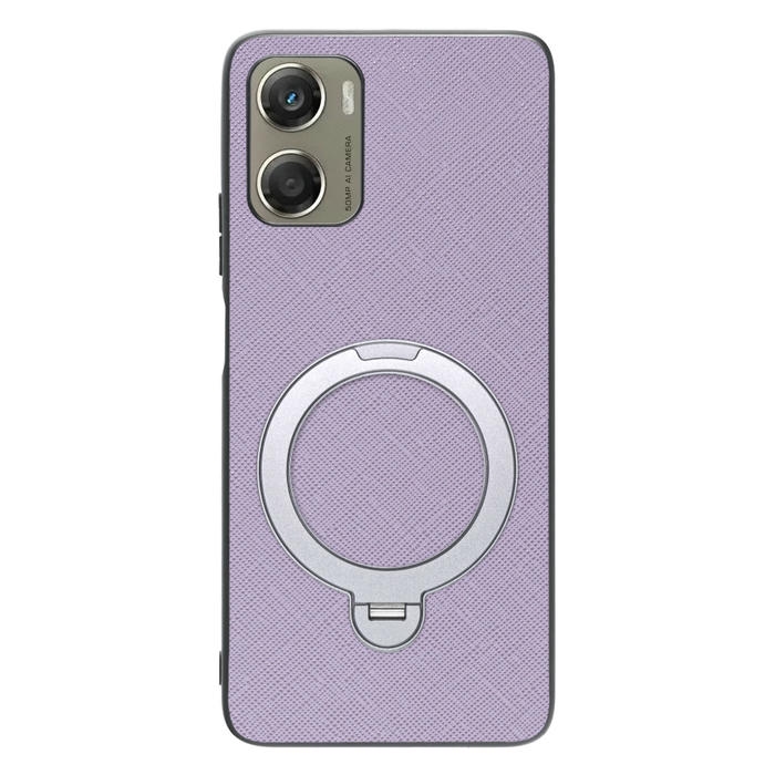 [ LOOF CASUAL MAG-RING Series ] moto g06 モトローラ XT2535-6 スマホケース 背面 ケース カバー ハードケース マグネット内蔵の薄型多機能リング付 スタンド [ moto g06 ]