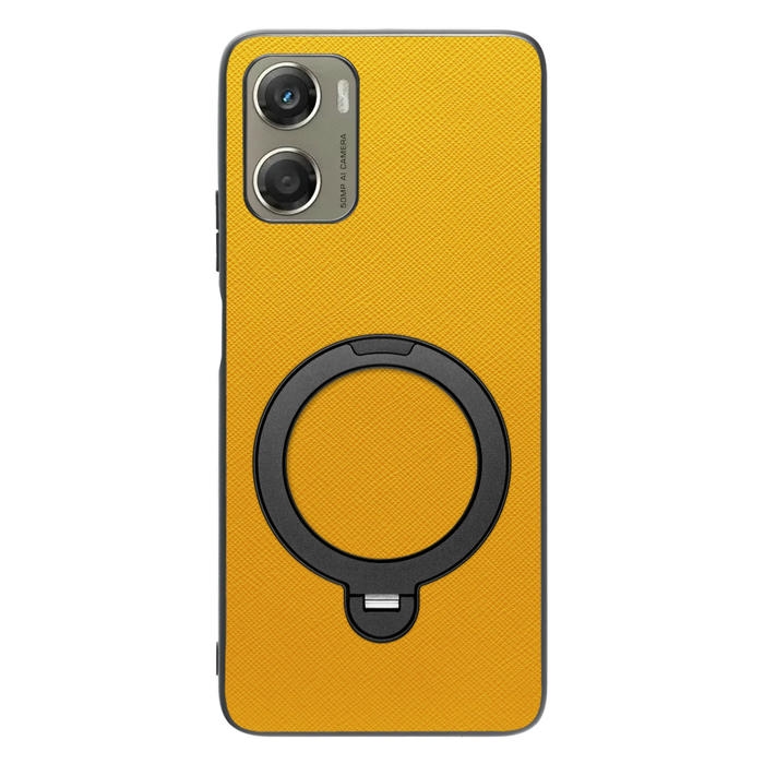 [ LOOF CASUAL MAG-RING Series ] moto g06 モトローラ XT2535-6 スマホケース 背面 ケース カバー ハードケース マグネット内蔵の薄型多機能リング付 スタンド [ moto g06 ]