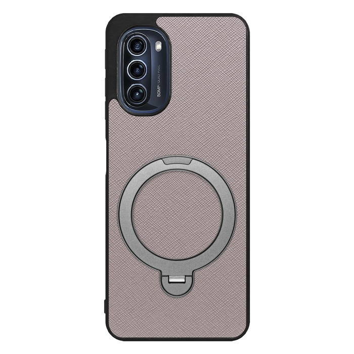 [ LOOF CASUAL MAG-RING Series ] moto g52j 5G motog52j5g motog52j スマホケース 背面 ケース カバー ハードケース マグネット内蔵の薄型多機能リング付 スタンド [ moto g52j 5G ]