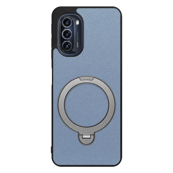 [ LOOF CASUAL MAG-RING Series ] moto g52j 5G motog52j5g motog52j スマホケース 背面 ケース カバー ハードケース マグネット内蔵の薄型多機能リング付 スタンド [ moto g52j 5G ]