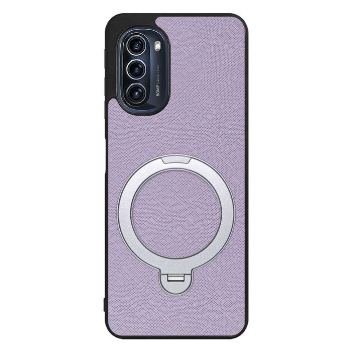 [ LOOF CASUAL MAG-RING Series ] moto g52j 5G motog52j5g motog52j スマホケース 背面 ケース カバー ハードケース マグネット内蔵の薄型多機能リング付 スタンド [ moto g52j 5G ]