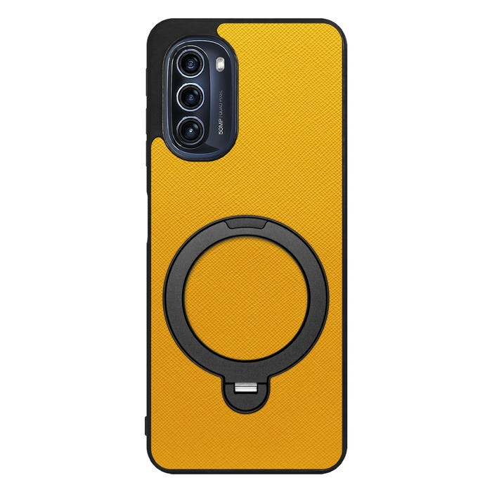 [ LOOF CASUAL MAG-RING Series ] moto g52j 5G motog52j5g motog52j スマホケース 背面 ケース カバー ハードケース マグネット内蔵の薄型多機能リング付 スタンド [ moto g52j 5G ]