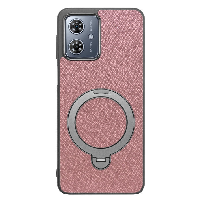 [ LOOF CASUAL MAG-RING Series ] moto g64 5G / g64y 5G  スマホケース 背面 ケース カバー ハードケース マグネット内蔵の薄型多機能リング付 スタンド [ moto g64 5G / g64y 5G ]