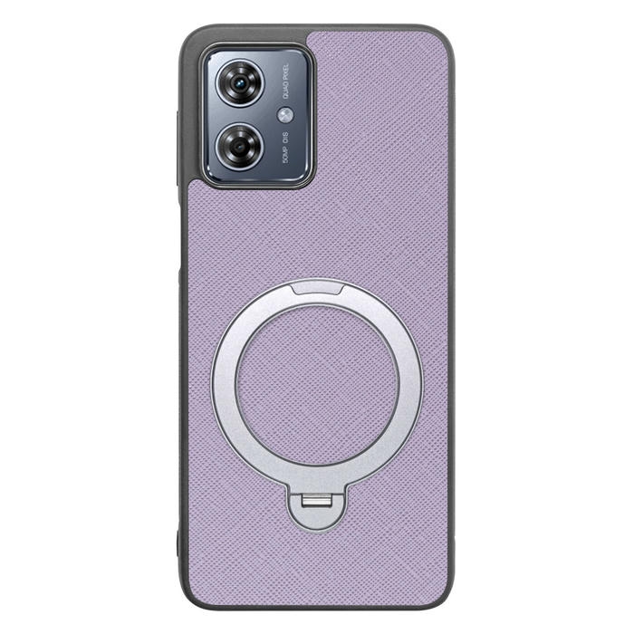 [ LOOF CASUAL MAG-RING Series ] moto g64 5G / g64y 5G  スマホケース 背面 ケース カバー ハードケース マグネット内蔵の薄型多機能リング付 スタンド [ moto g64 5G / g64y 5G ]