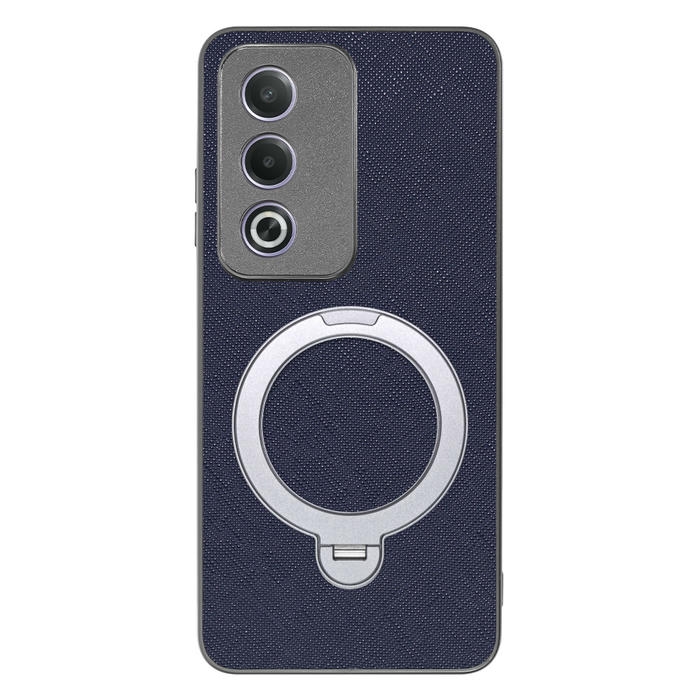 [ LOOF CASUAL MAG-RING Series ] OPPO A3 5G CPH2639 スマホケース 背面 ケース カバー ハードケース マグネット内蔵の薄型多機能リング付 スタンド [ OPPO A3 5G ]