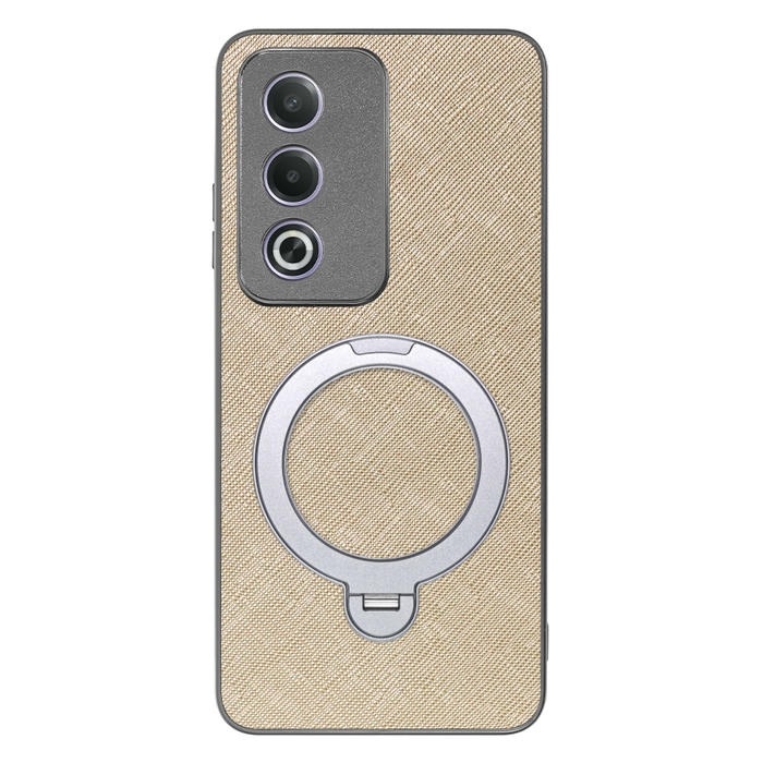 [ LOOF CASUAL MAG-RING Series ] OPPO A3 5G CPH2639 スマホケース 背面 ケース カバー ハードケース マグネット内蔵の薄型多機能リング付 スタンド [ OPPO A3 5G ]