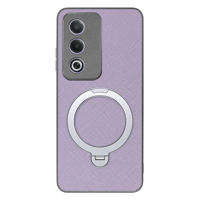 [ LOOF CASUAL MAG-RING Series ] OPPO A3 5G CPH2639 スマホケース 背面 ケース カバー ハードケース マグネット内蔵の薄型多機能リング付 スタンド [ OPPO A3 5G ]