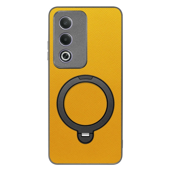 [ LOOF CASUAL MAG-RING Series ] OPPO A3 5G CPH2639 スマホケース 背面 ケース カバー ハードケース マグネット内蔵の薄型多機能リング付 スタンド [ OPPO A3 5G ]