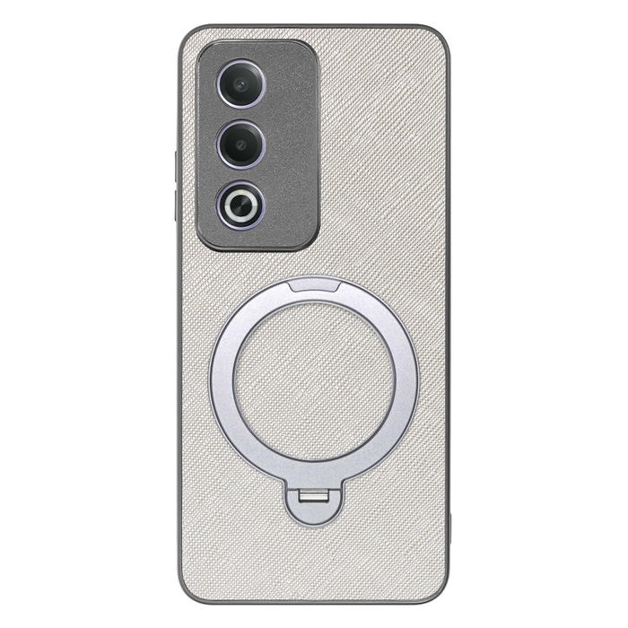 [ LOOF CASUAL MAG-RING Series ] OPPO A3 5G CPH2639 スマホケース 背面 ケース カバー ハードケース マグネット内蔵の薄型多機能リング付 スタンド [ OPPO A3 5G ]