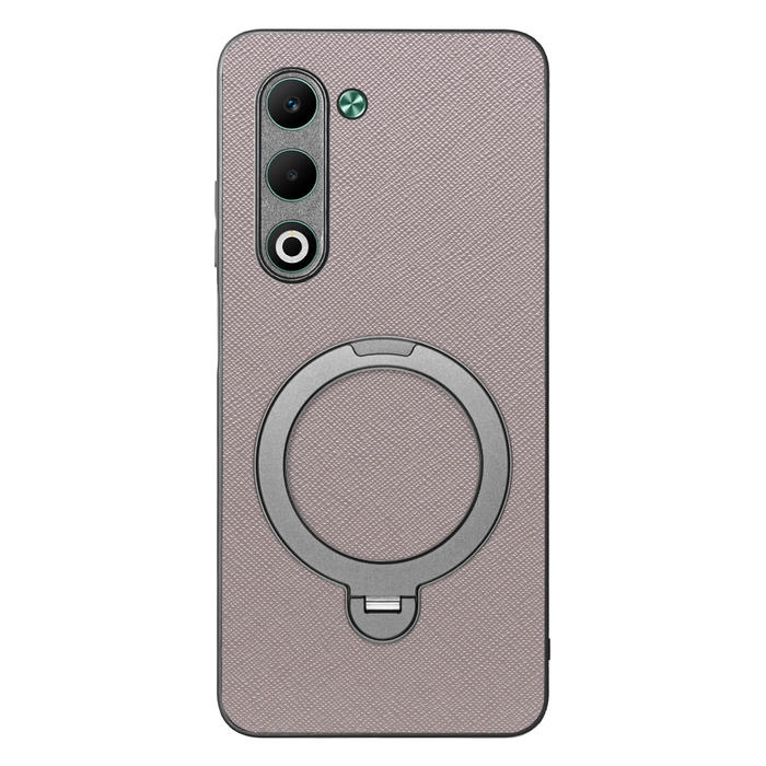 [ LOOF CASUAL MAG-RING Series ] OPPO A5 5G オッポ CPH2735 スマホケース 背面 ケース カバー ハードケース マグネット内蔵の薄型多機能リング付 スタンド [ OPPO A5 5G ]