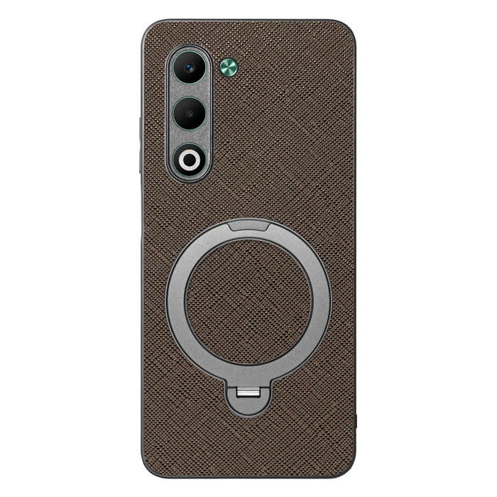 [ LOOF CASUAL MAG-RING Series ] OPPO A5 5G オッポ CPH2735 スマホケース 背面 ケース カバー ハードケース マグネット内蔵の薄型多機能リング付 スタンド [ OPPO A5 5G ]
