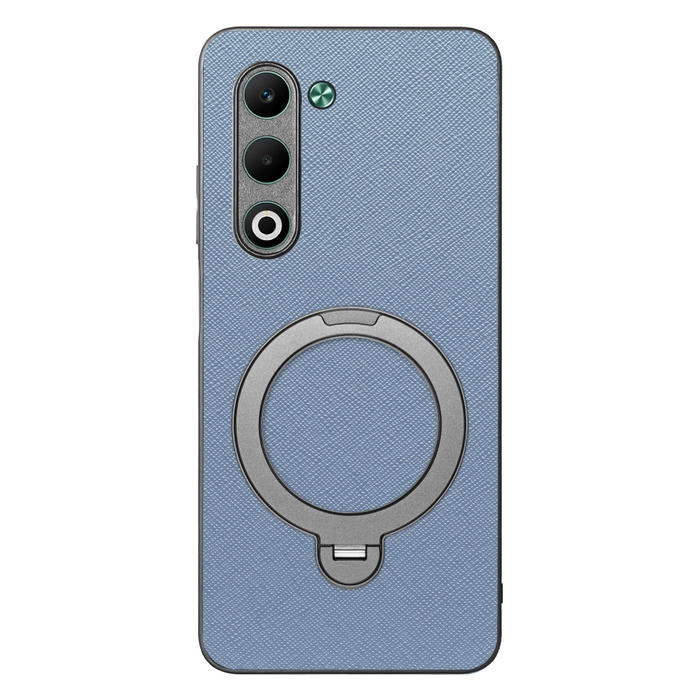 [ LOOF CASUAL MAG-RING Series ] OPPO A5 5G オッポ CPH2735 スマホケース 背面 ケース カバー ハードケース マグネット内蔵の薄型多機能リング付 スタンド [ OPPO A5 5G ]