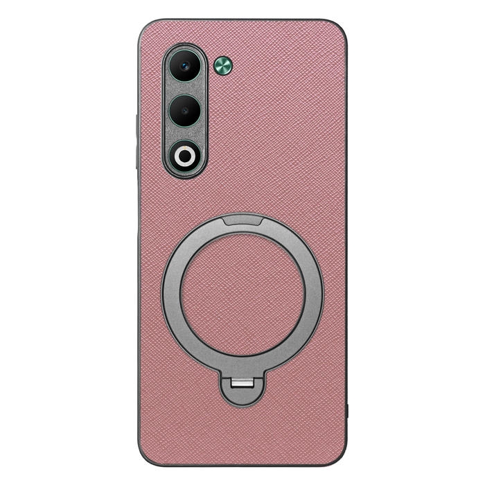 [ LOOF CASUAL MAG-RING Series ] OPPO A5 5G オッポ CPH2735 スマホケース 背面 ケース カバー ハードケース マグネット内蔵の薄型多機能リング付 スタンド [ OPPO A5 5G ]