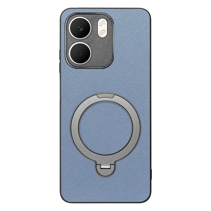 [ LOOF CASUAL MAG-RING Series ] OPPO A5x オッポ スマホケース 背面 ケース カバー ハードケース マグネット内蔵の薄型多機能リング付 スタンド [ OPPO A5x 用 ]