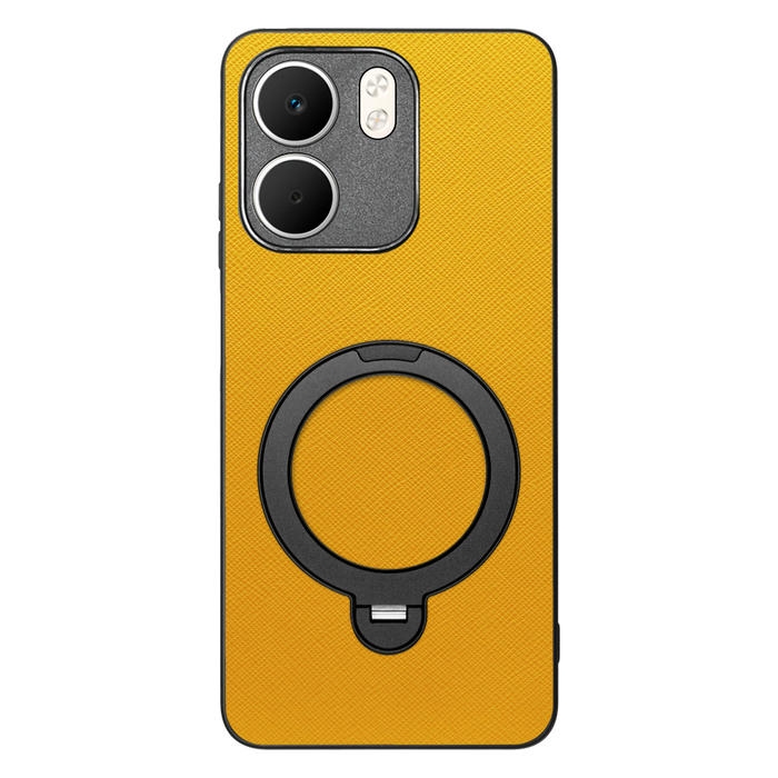 [ LOOF CASUAL MAG-RING Series ] OPPO A5x オッポ スマホケース 背面 ケース カバー ハードケース マグネット内蔵の薄型多機能リング付 スタンド [ OPPO A5x 用 ]