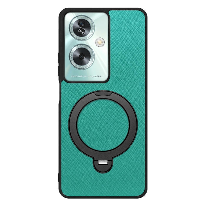 [ LOOF CASUAL MAG-RING Series ] OPPO A79 5G A795G スマホケース 背面 ケース カバー ハードケース マグネット内蔵の薄型多機能リング付 スタンド [ OPPO A79 5G ]