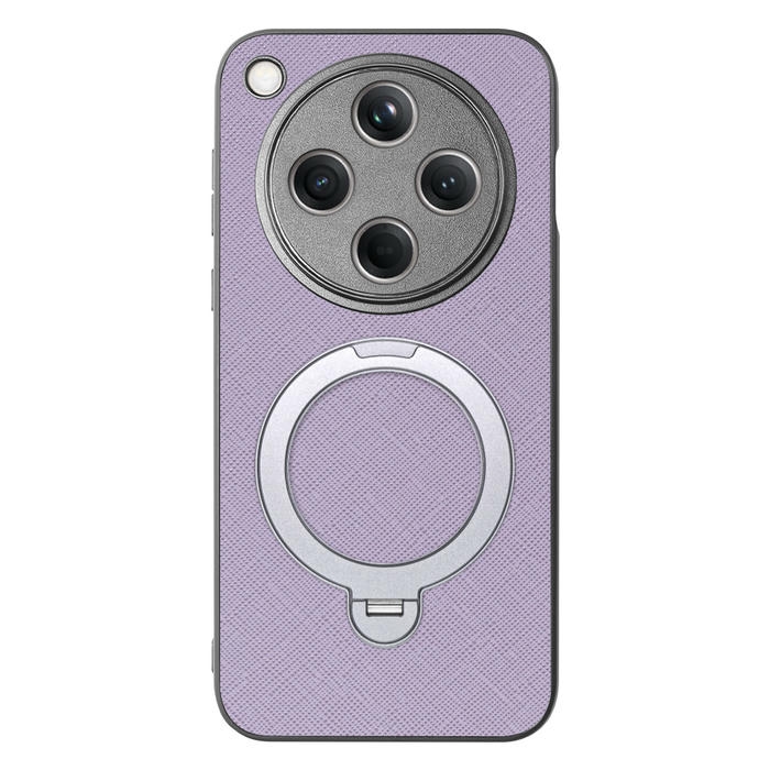[ LOOF CASUAL MAG-RING Series ] OPPO Find X8 CPH2651 スマホケース 背面 ケース カバー ハードケース マグネット内蔵の薄型多機能リング付 スタンド [ OPPO Find X8 ]