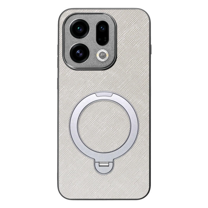 [ LOOF CASUAL MAG-RING Series ] OPPO Find X9 OPG07 CPH2797 スマホケース 背面 ケース カバー ハードケース マグネット内蔵の薄型多機能リング付 スタンド [ OPPO Find X9 ]