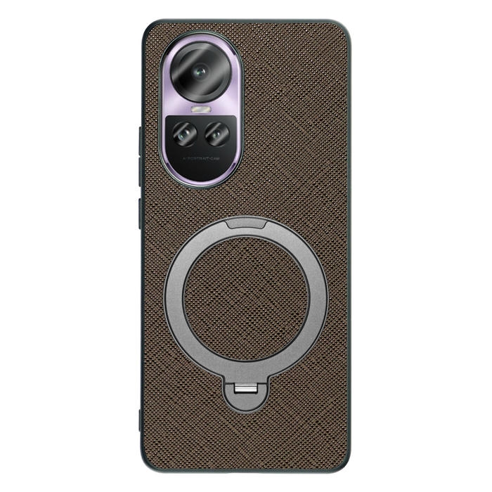 [ LOOF CASUAL MAG-RING Series ] OPPO Reno10 Pro 5G Reno10 Pro 10Pro スマホケース 背面 ケース カバー ハードケース マグネット内蔵の薄型多機能リング付 スタンド [ OPPO Reno10 Pro 5G ]