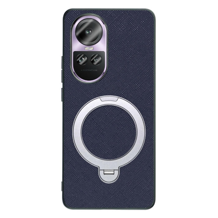 [ LOOF CASUAL MAG-RING Series ] OPPO Reno10 Pro 5G Reno10 Pro 10Pro スマホケース 背面 ケース カバー ハードケース マグネット内蔵の薄型多機能リング付 スタンド [ OPPO Reno10 Pro 5G ]