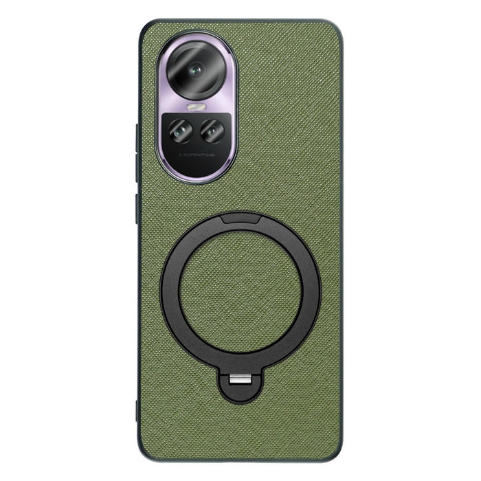 [ LOOF CASUAL MAG-RING Series ] OPPO Reno10 Pro 5G Reno10 Pro 10Pro スマホケース 背面 ケース カバー ハードケース マグネット内蔵の薄型多機能リング付 スタンド [ OPPO Reno10 Pro 5G ]