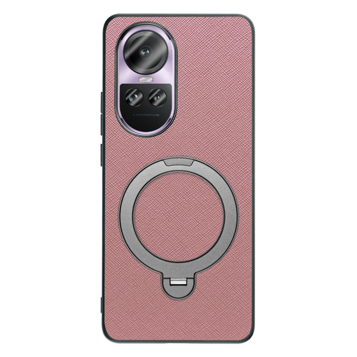 [ LOOF CASUAL MAG-RING Series ] OPPO Reno10 Pro 5G Reno10 Pro 10Pro スマホケース 背面 ケース カバー ハードケース マグネット内蔵の薄型多機能リング付 スタンド [ OPPO Reno10 Pro 5G ]
