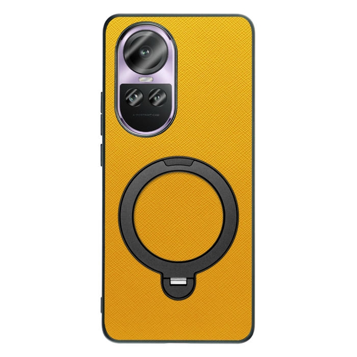 [ LOOF CASUAL MAG-RING Series ] OPPO Reno10 Pro 5G Reno10 Pro 10Pro スマホケース 背面 ケース カバー ハードケース マグネット内蔵の薄型多機能リング付 スタンド [ OPPO Reno10 Pro 5G ]