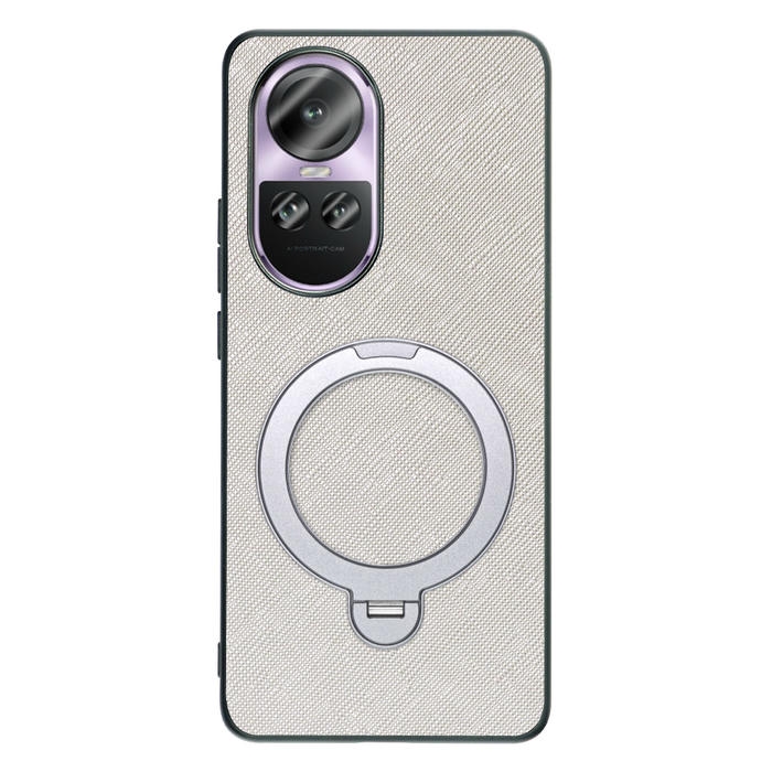 [ LOOF CASUAL MAG-RING Series ] OPPO Reno10 Pro 5G Reno10 Pro 10Pro スマホケース 背面 ケース カバー ハードケース マグネット内蔵の薄型多機能リング付 スタンド [ OPPO Reno10 Pro 5G ]