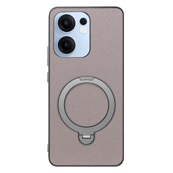 [ LOOF CASUAL MAG-RING Series ] OPPO Reno13 A  スマホケース 背面 ケース カバー ハードケース マグネット内蔵の薄型多機能リング付 スタンド [ OPPO Reno13 A ]