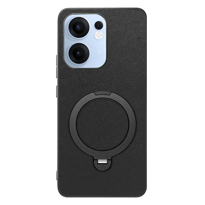 [ LOOF CASUAL MAG-RING Series ] OPPO Reno13 A  スマホケース 背面 ケース カバー ハードケース マグネット内蔵の薄型多機能リング付 スタンド [ OPPO Reno13 A ]