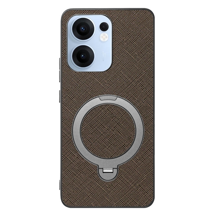 [ LOOF CASUAL MAG-RING Series ] OPPO Reno13 A  スマホケース 背面 ケース カバー ハードケース マグネット内蔵の薄型多機能リング付 スタンド [ OPPO Reno13 A ]