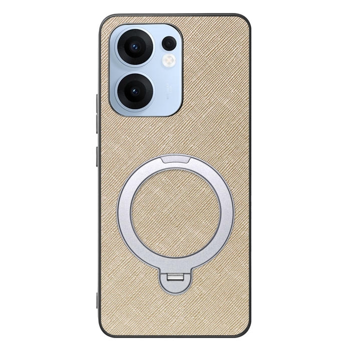 [ LOOF CASUAL MAG-RING Series ] OPPO Reno13 A  スマホケース 背面 ケース カバー ハードケース マグネット内蔵の薄型多機能リング付 スタンド [ OPPO Reno13 A ]