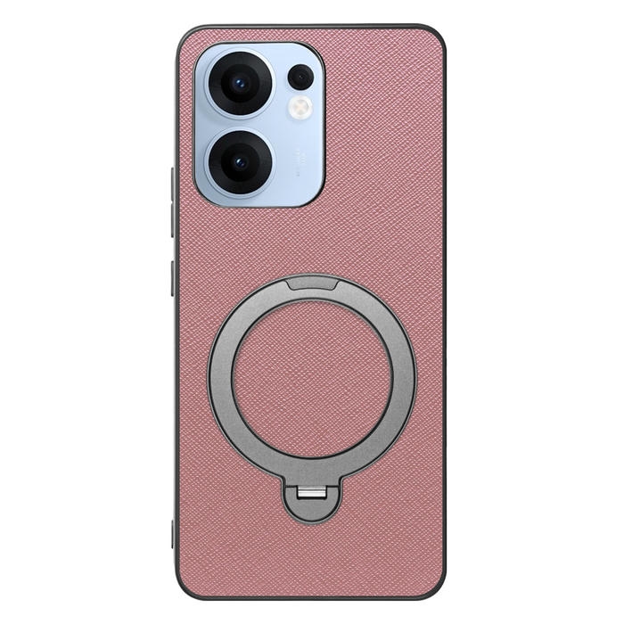 [ LOOF CASUAL MAG-RING Series ] OPPO Reno13 A  スマホケース 背面 ケース カバー ハードケース マグネット内蔵の薄型多機能リング付 スタンド [ OPPO Reno13 A ]