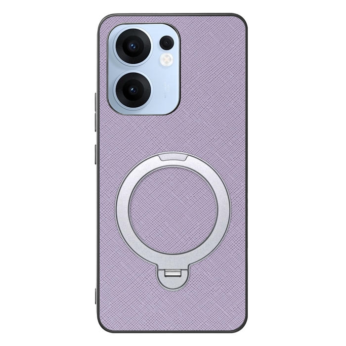 [ LOOF CASUAL MAG-RING Series ] OPPO Reno13 A  スマホケース 背面 ケース カバー ハードケース マグネット内蔵の薄型多機能リング付 スタンド [ OPPO Reno13 A ]
