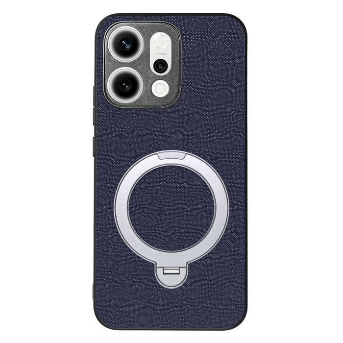 [ LOOF CASUAL MAG-RING Series ] OPPO Reno14 5G  スマホケース 背面 ケース カバー ハードケース マグネット内蔵の薄型多機能リング付 スタンド [ OPPO Reno14 5G ]