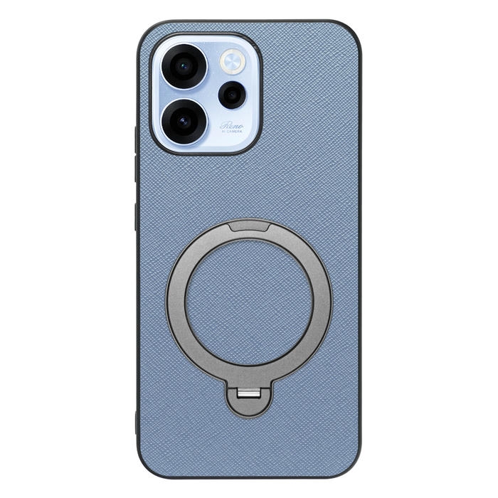 [ LOOF CASUAL MAG-RING Series ] OPPO Reno15 A CPH2801 A601OP スマホケース 背面 ケース カバー ハードケース マグネット内蔵の薄型多機能リング付 スタンド [ OPPO Reno15 A ]