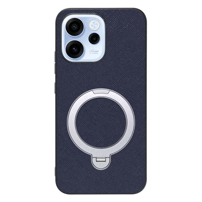 [ LOOF CASUAL MAG-RING Series ] OPPO Reno15 A CPH2801 A601OP スマホケース 背面 ケース カバー ハードケース マグネット内蔵の薄型多機能リング付 スタンド [ OPPO Reno15 A ]